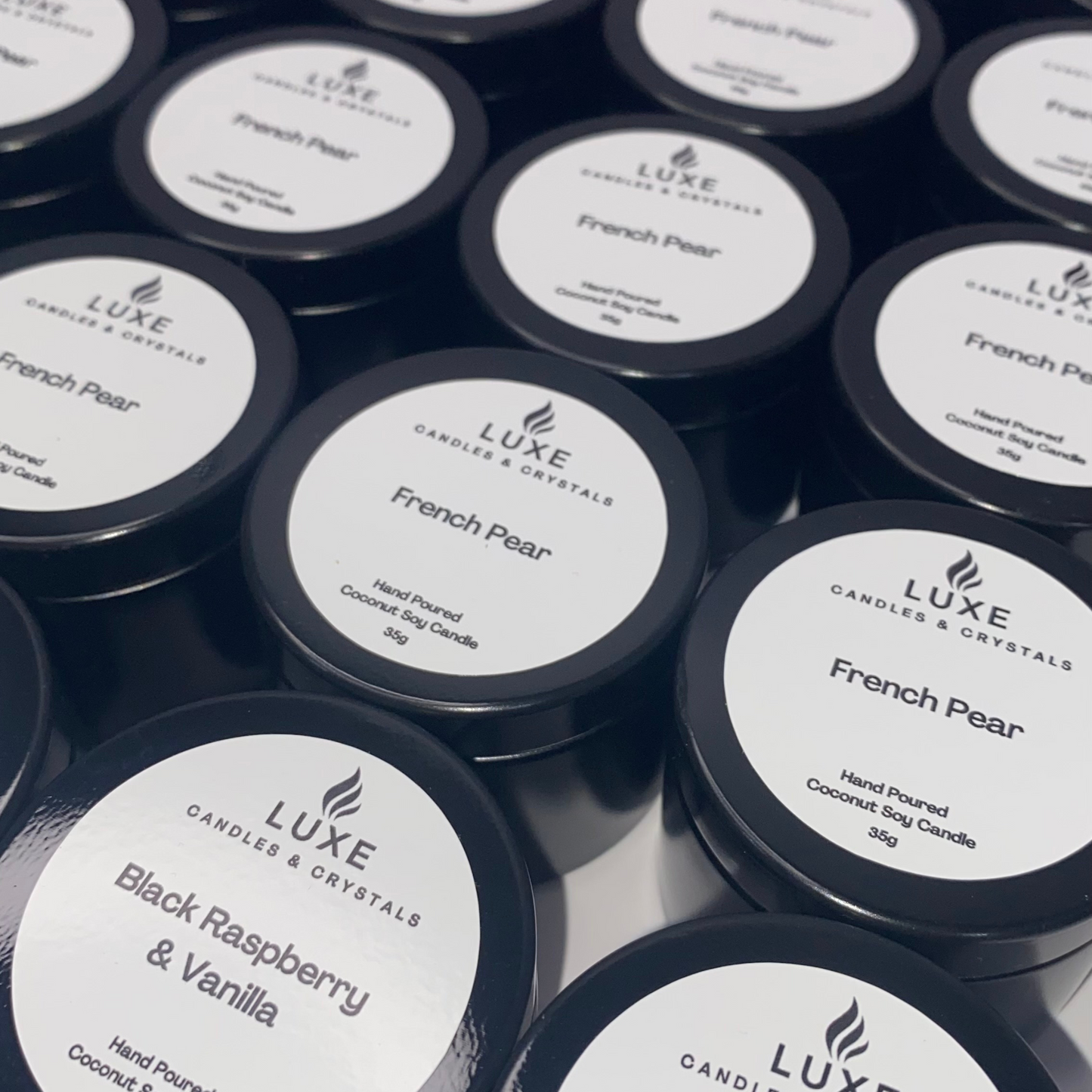 Petite Tin Candle Favour Samples