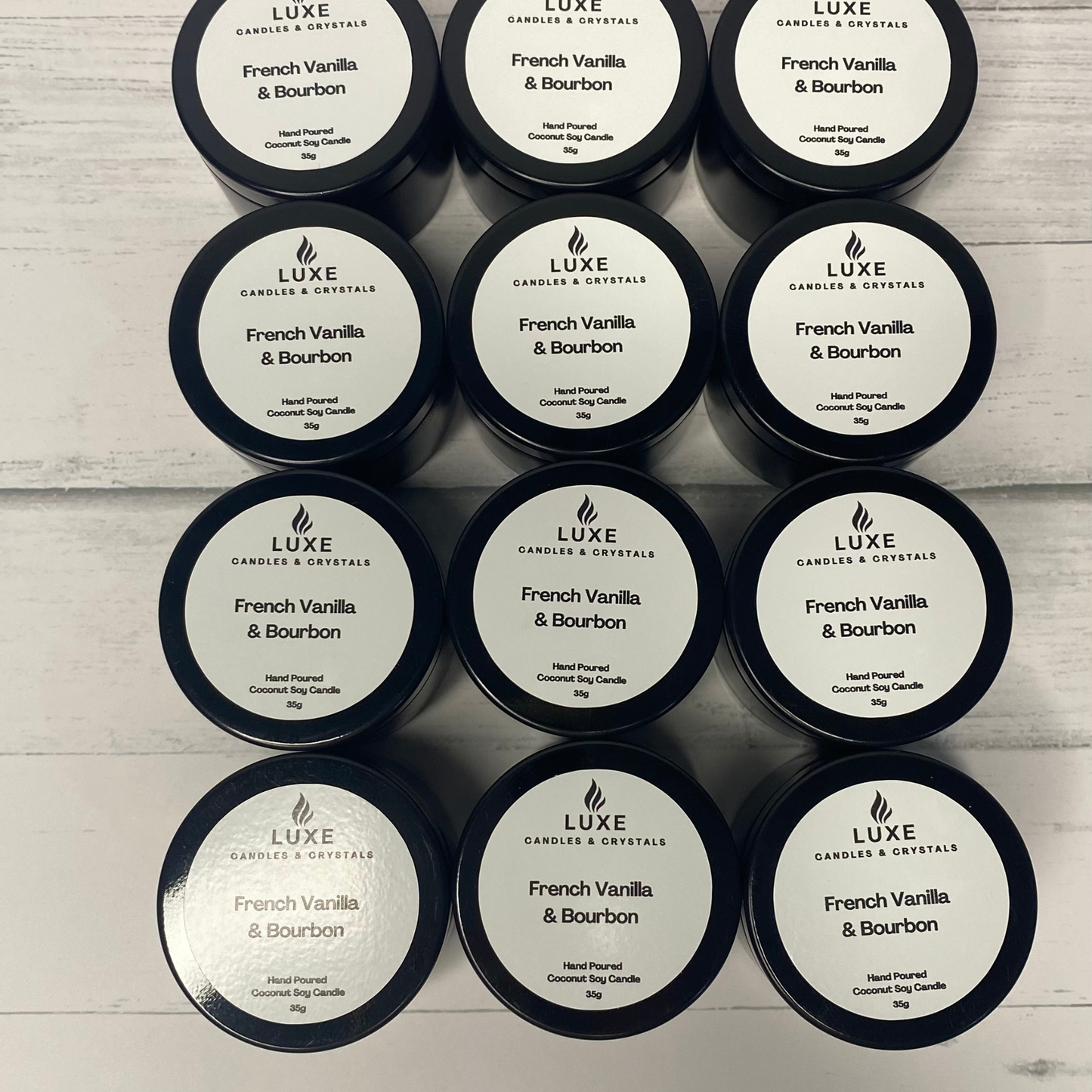 Petite Tin Candle Favour Samples